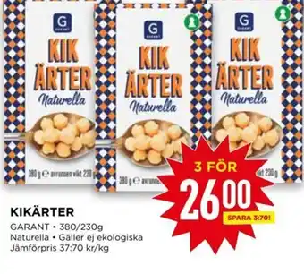 Willys KIKÄRTER GARANT erbjuda