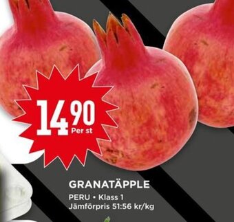 Willys GRANATÄPPLE erbjuda
