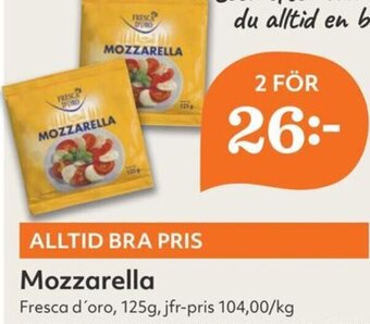 Hemköp MOZZARELLA erbjuda