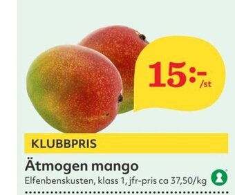 Hemköp Ätmogen mango erbjuda