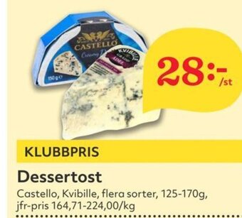 Hemköp Dessertost erbjuda