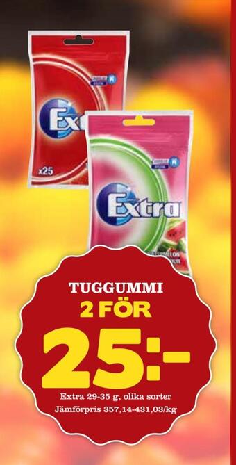 Din Mat Tuggummi erbjuda