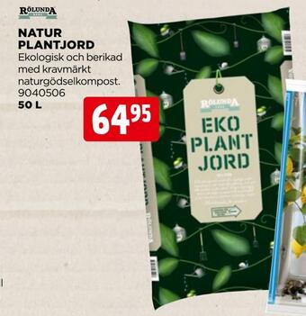 Jem&Fix Natur plantjord erbjuda