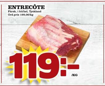 Din Mat Entrecôte erbjuda