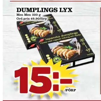 Dumplings lyx