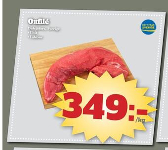 Bonum Matmarknad Oxfilé erbjuda