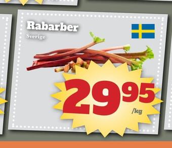 Bonum Matmarknad Rabarber erbjuda