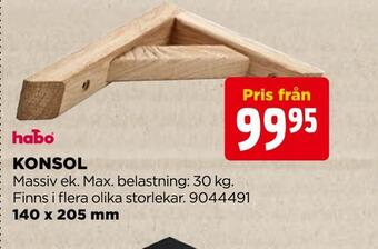 Jem&Fix Konsol erbjuda