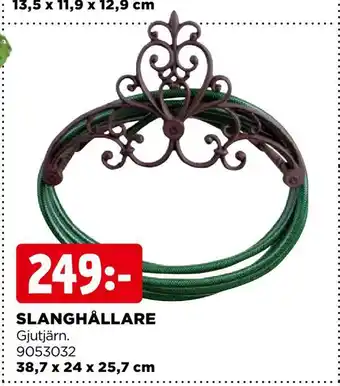 Slanghållare
