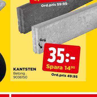 Jem&Fix Kantsten erbjuda