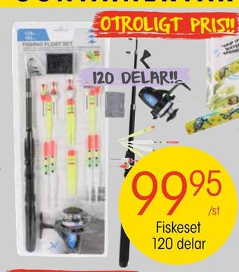 EKO Fiskeset 120 delar erbjuda