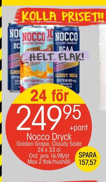EKO Nocco dryck erbjuda