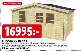 Jem&Fix Friggebod benny erbjuda