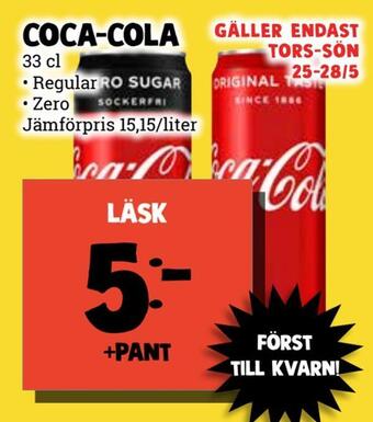 MatArket Coca-cola erbjuda