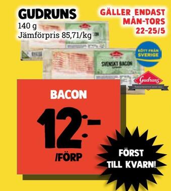 MatArket Bacon erbjuda
