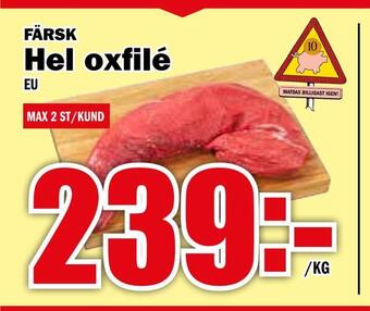 Matdax Hel oxfilé erbjuda
