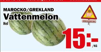 Matdax Vattenmelon erbjuda