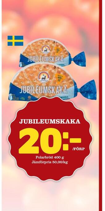 MatArket Jubileumskaka erbjuda
