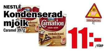 Matdax Kondenserad mjölk erbjuda