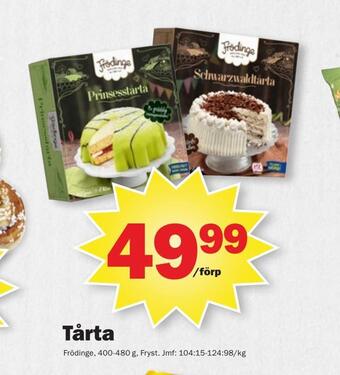 Pekås Tårta erbjuda