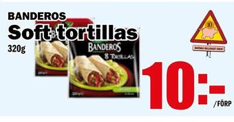Matdax Soft tortillas erbjuda