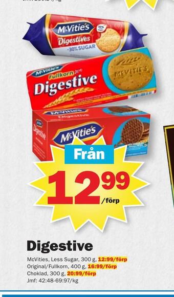 Pekås Digestive erbjuda