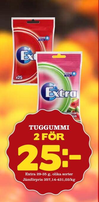 Matdax Tuggummi erbjuda