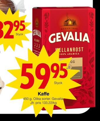 Matöppet Kaffe erbjuda