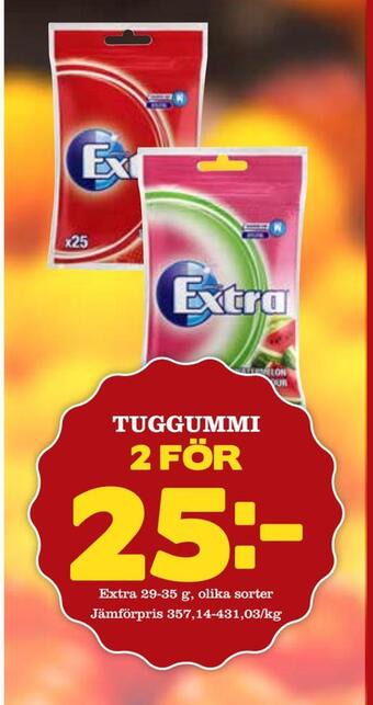 MatArket Tuggummi erbjuda