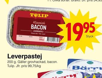 Matöppet Leverpastej erbjuda