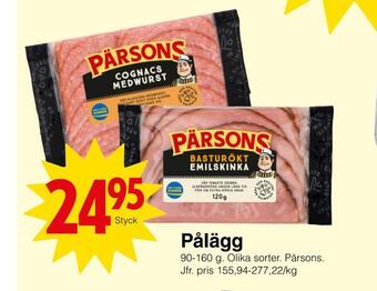 Matöppet Pålägg erbjuda