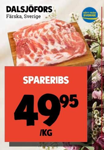 MatArket Spareribs erbjuda