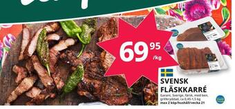 Tempo Svensk fläskkarré erbjuda
