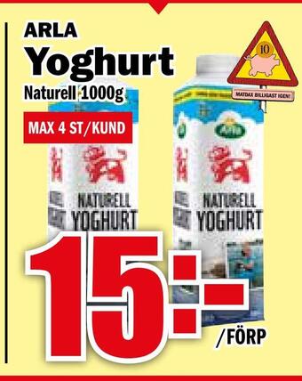 Matdax Yoghurt erbjuda