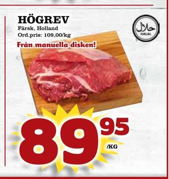 Supergrossen Högrev erbjuda