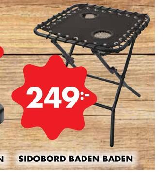 ÖoB Sidobord baden baden erbjuda