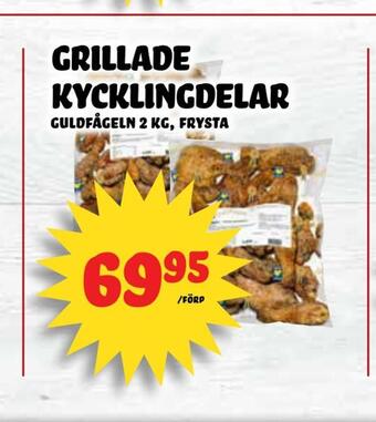 Nelins Grillade kycklingdelar erbjuda