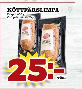 Supergrossen Köttfärslimpa erbjuda