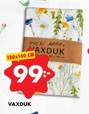 ÖoB Vaxduk erbjuda