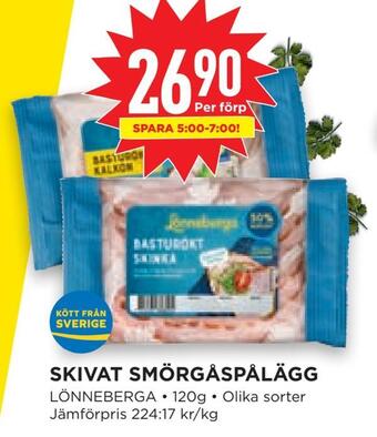 Willys Hemma Skivat smörgåspålägg erbjuda