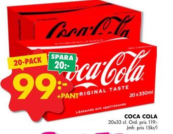 ÖoB Coca cola erbjuda