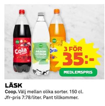 Coop Extra Läsk erbjuda