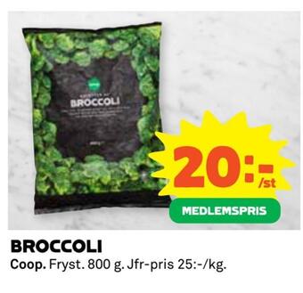 Coop Extra Broccoli erbjuda
