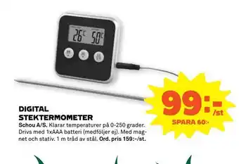 Digital stektermometer