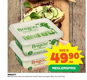 Coop Extra Bregott erbjuda