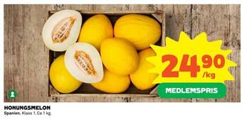 Coop Extra Honungsmelon erbjuda