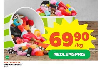 Coop Extra Lösviktsgodis erbjuda