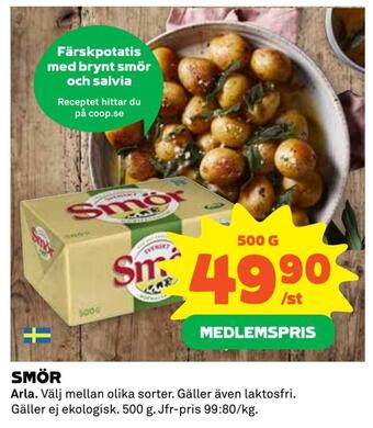 Coop Extra Smör erbjuda