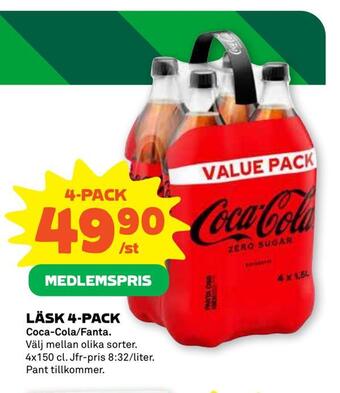 Coop Forum Läsk 4-pack erbjuda