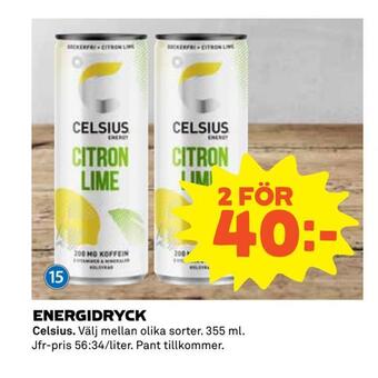 Coop Extra Energidryck erbjuda
